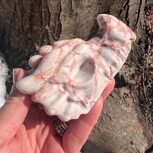 Red (1) vein Jasper dragon head carving | carving